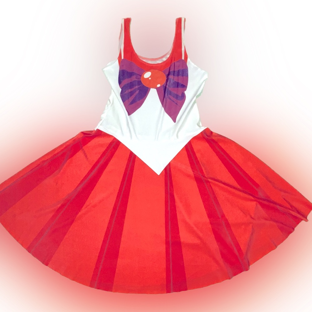 NWOT Sailor Moon - Sailor Mars skater dress 🔥 🏹✨